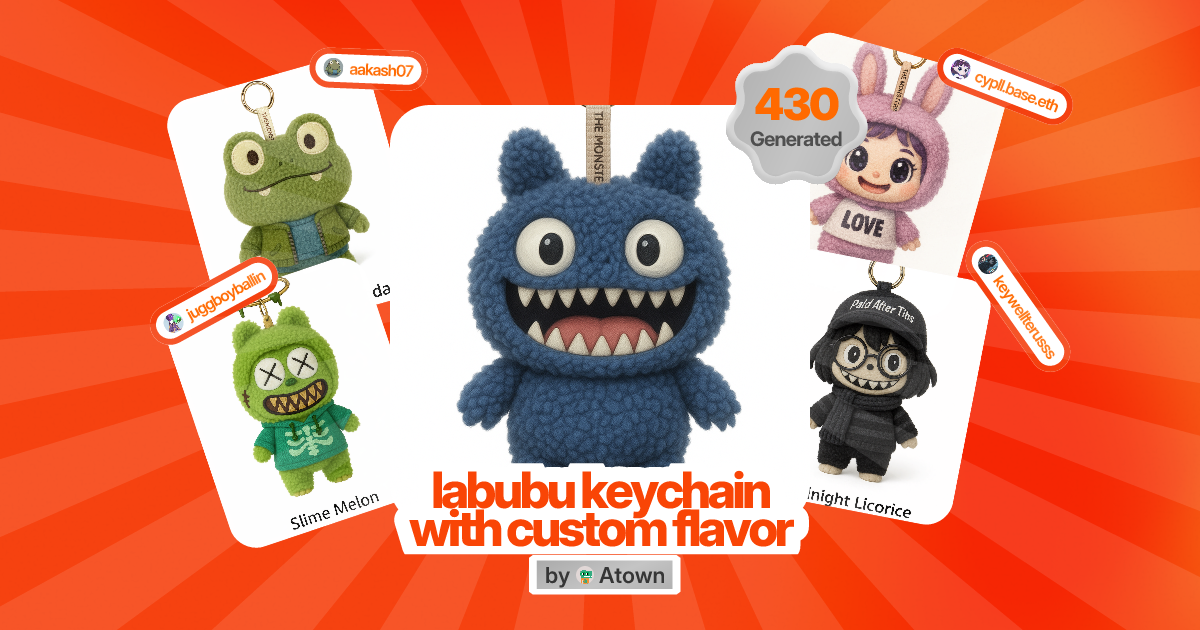 Labubu Keychain with Custom Flavor | Emerge